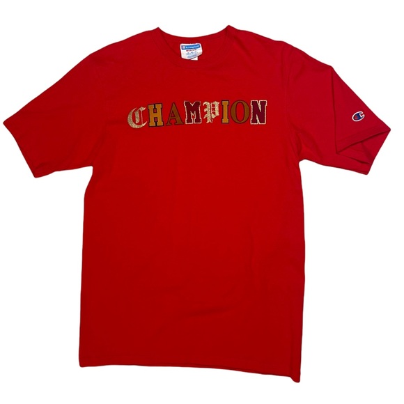 Men’s Champion T-Shirt (Medium) - Picture 1 of 4
